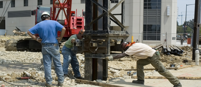 Inspection of Driving Piling